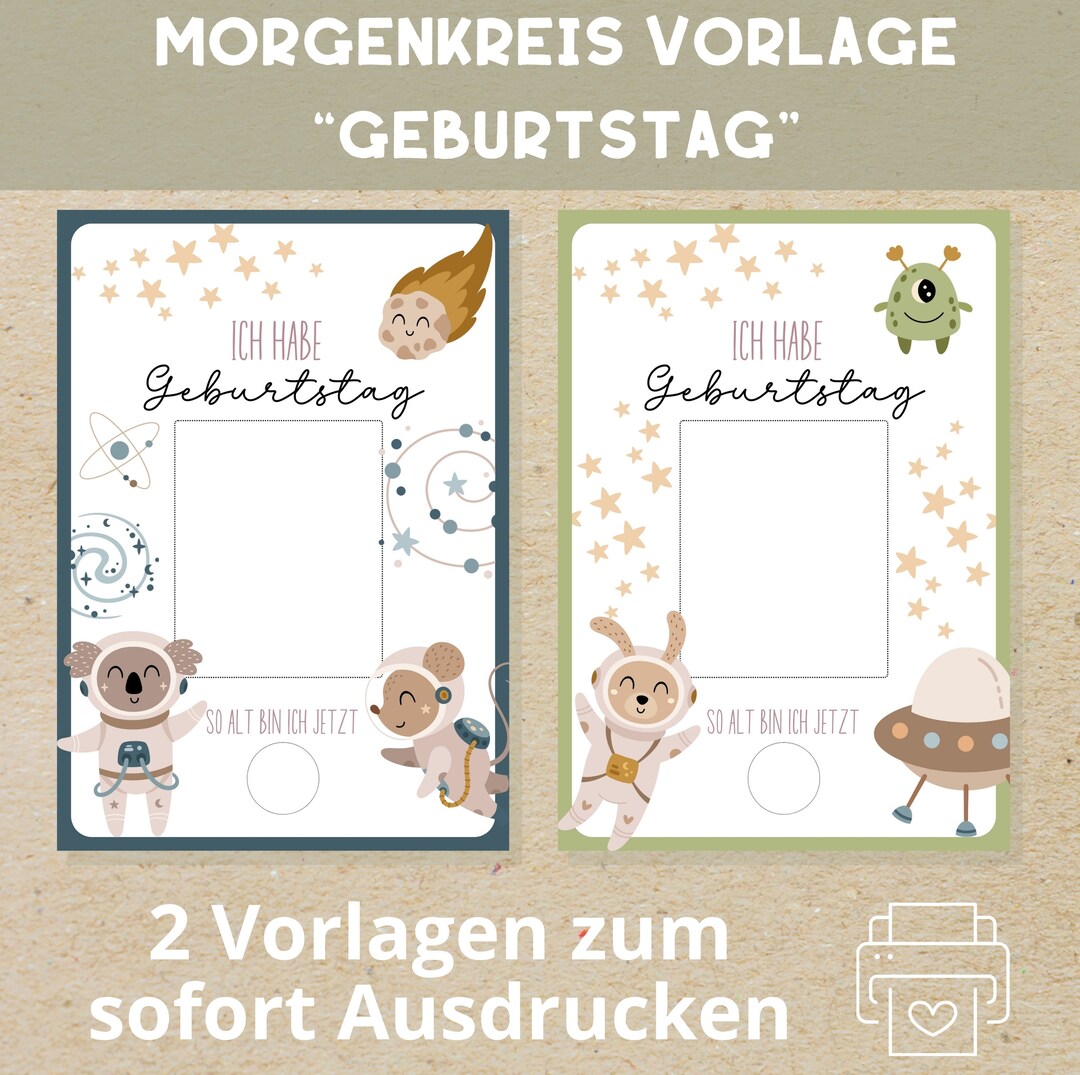  2 Birthday Templates Kindergarten Template Birthday Child Portfolio 