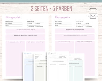 Modelli per incontri genitori-insegnanti all'asilo | Verbali delle riunioni dei genitori | Modelli di portfolio per l'asilo nido | Modelli per asili nido per educatori | Portfolio Scuola Materna