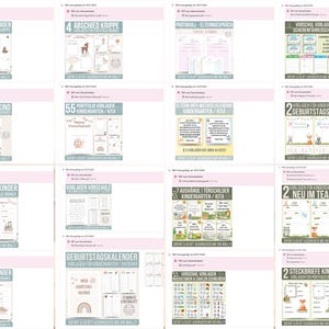 Kindergarten Vorlagen WACHSENDE DATENBANK | schon 1700+ Vorlagen enthalten | Kita Portfolio Kindergarten | Steckbriefe, Portfolio Ordner