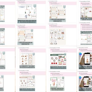 Kindergarten Vorlagen WACHSENDE DATENBANK | schon 1700+ Vorlagen enthalten | Kita Portfolio Kindergarten | Steckbriefe, Portfolio Ordner