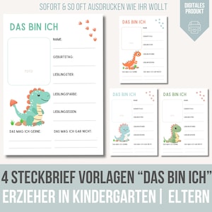 4 Vriendenboek Kleuterschool Dino | Kleuterprofiel | Expressie Kita | Profiel Kerststal | Afdruk docentenmap profiel | PDF