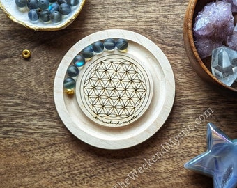 Solid Wood Chakra Mala Board - Counts 108 Beads for You! – The Weekend  Mystic