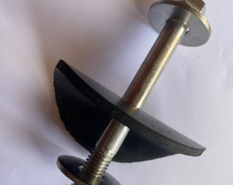 Schraube zum Verbinden der Seiten von Holzpontons, Edelstahl