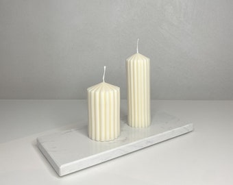 PILLAR CANDLE / Säulen Kerze / Rapswachs / Vegan