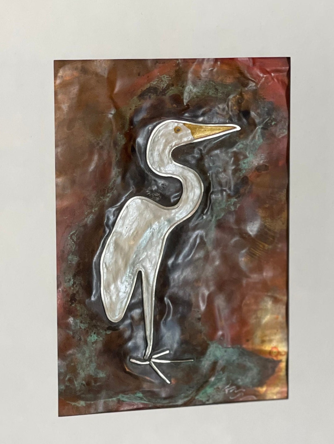 Great Egret Wall Art Etsy
