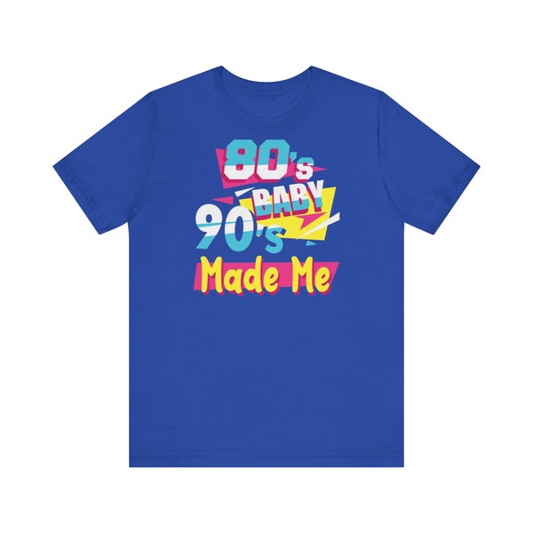 80s-Baby-90s-Made-Me  Urlaub, Retro Sonnenschein Shirt, Sonnenstrahlen T-Shirt, Beach Vibes, Retro Sommerzeit, Sonnenuntergang, Tshirt