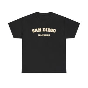 San Diego California Classic T-Shirt - Vintage San Diego City Tee - Comfortable Casual Wear - Retro California Apparel