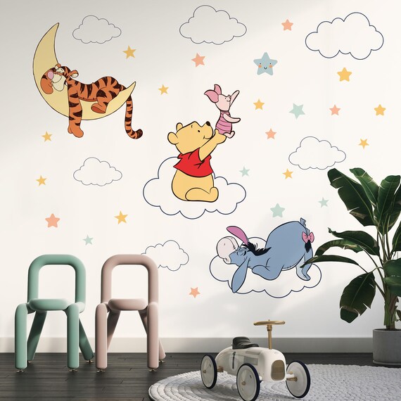 Colorful Robin Bird Wall Decals - Removable Tree Branch Stickers For Kids Room Nursery - View #5