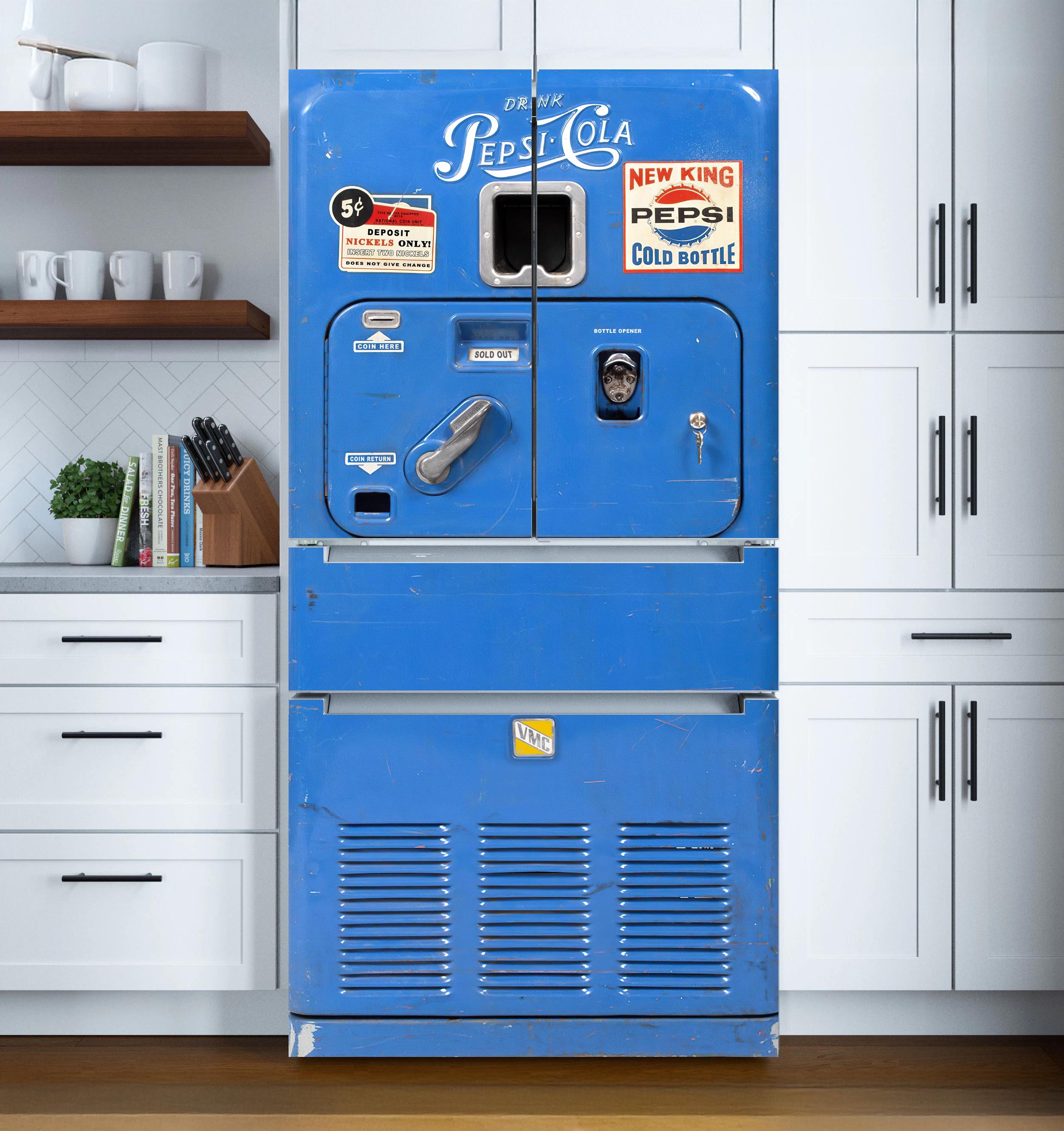 レア　ビンテージ　PEPSI-COLA レトロ金属製ディスプレイバスケット Pepsi 80-Quart Patio Cooler - Heritage Limited Edition