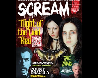 Horror Magazine / Scream Magazine / Issue 64 / Dracula / Grizzly
