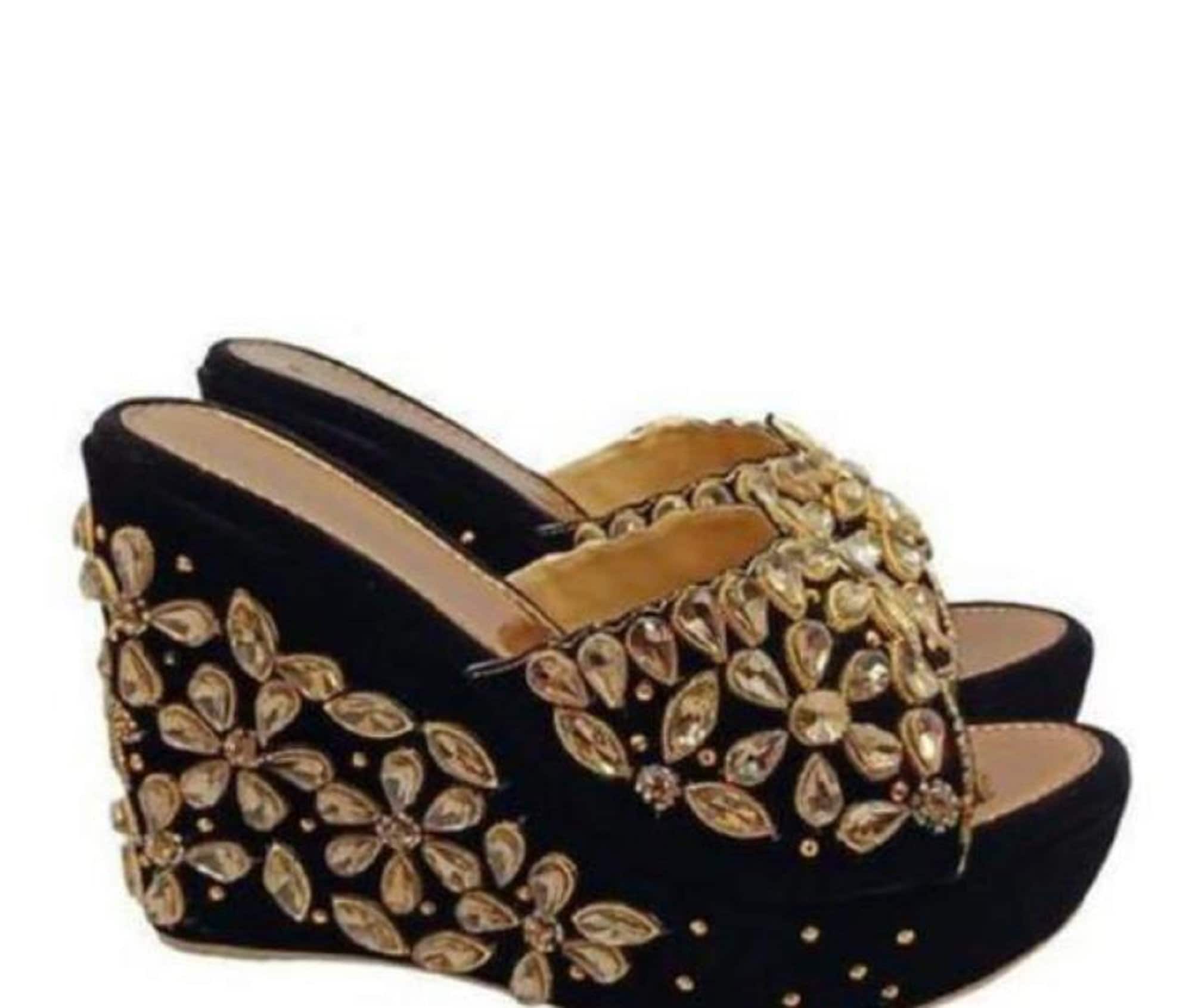 Summer Platform Wedge High Heels Sandal Wedges Basic Clog Etsy