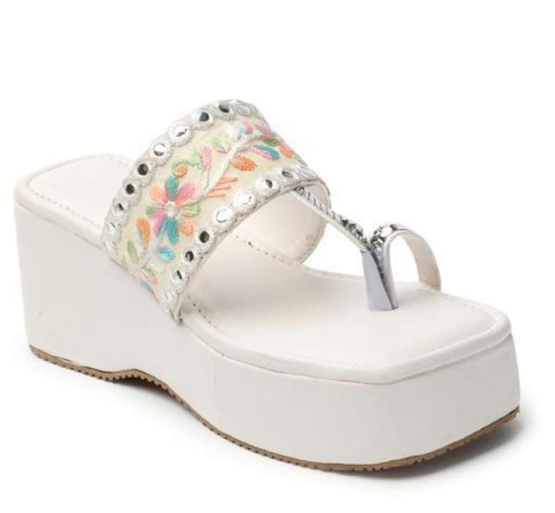 white bridal heels designer