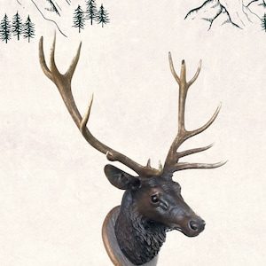 Hanging Deer head
