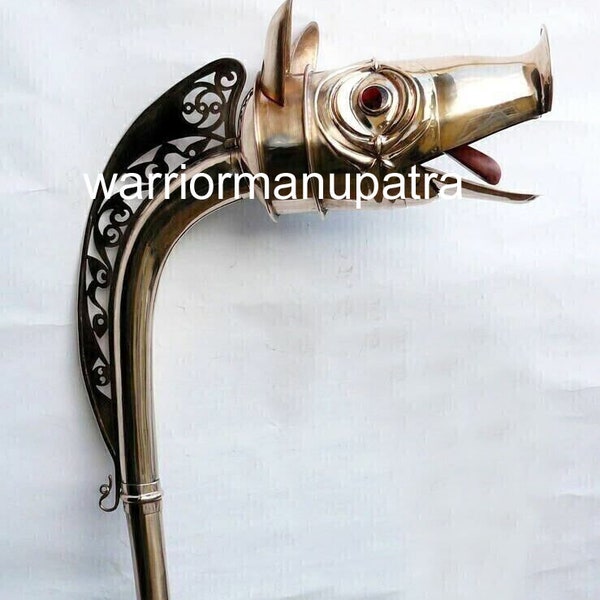 Carnyx of Tintignac Medieval deskford Trumpet Celtic War Horn