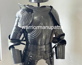 Gotiskt helkroppsrustningsset: Medeltida riddarkostym - LAJP Cosplay
