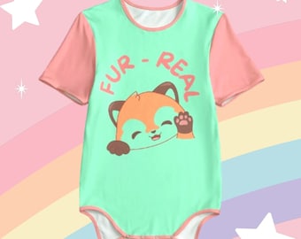 AB/DL Furry Fox Bodysuit