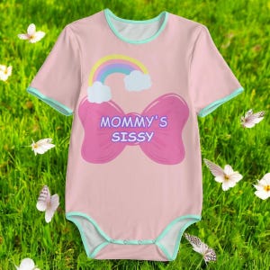 Body poule mouillée pour maman ABDL
