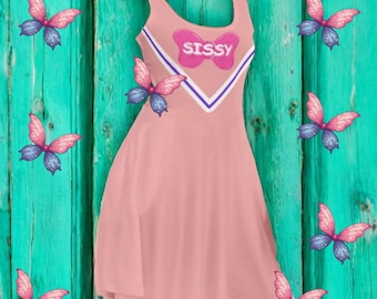 Lil cute Core Sissy Cheer Skater Dress