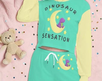 AB/DL Dino Sensation Short And Shirt Set