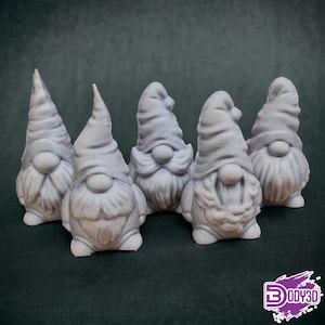 5 Gnomes (Supportless) - 3D MODEL