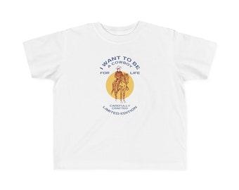 Camiseta de punto fino Cowboy for Life para niños pequeños