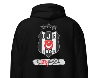 Sweat à capuche unisexe Besiktas Carsi imprimé au dos Kartal 1903