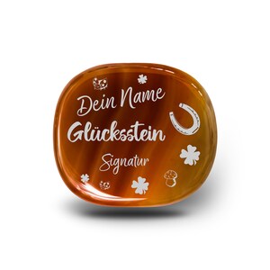 Glücksstein Taschenstein personalisiert, individuell, verschiedene Farben Bild 5