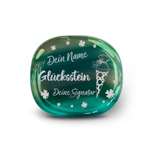 Glücksstein Taschenstein - Trage das Glück immer bei dir! Ein tolles Geschenk zur Einschulung und darüber hinaus.