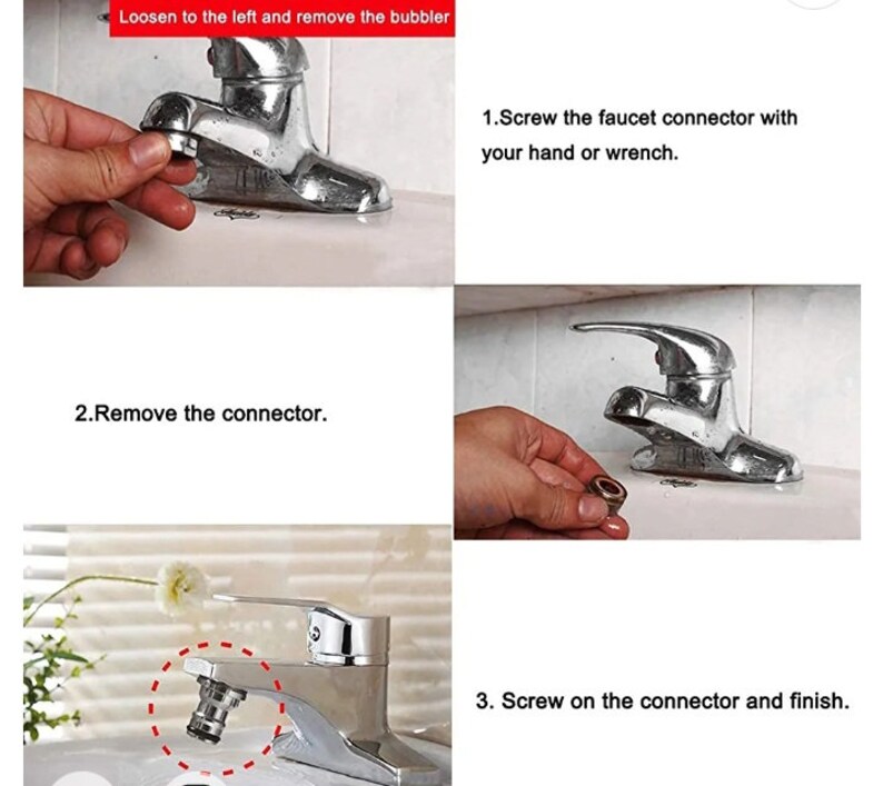 Adaptateur pour récupérer l'eau froide de la douche image 6