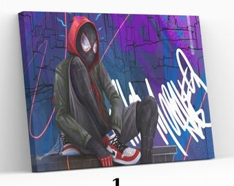 3er Set Spiderman Leinwand Wandkunst Spiderman Home Decor Spiderman Liebhaber Geschenk Spiderman Kinderzimmer Wandbehang Dekor Spiderman Giclée Print
