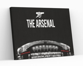 Emirates Arsenal Stadium Canvas Wall Art Sports Enthusiast Gift Kids Room Man Cave Wall Hanging Decor Soccer Fans Gift Print Gicleé Painting