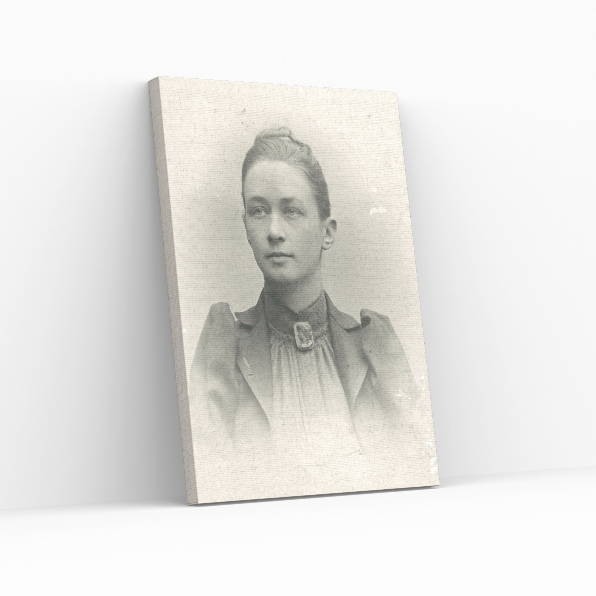 Hilma af Klint Swedish Painter Portrait Photograph 1901 Kidsroom Decor Ready Wall Hanging Canvas Wall Art Print Painting Poster,Roll,Panel