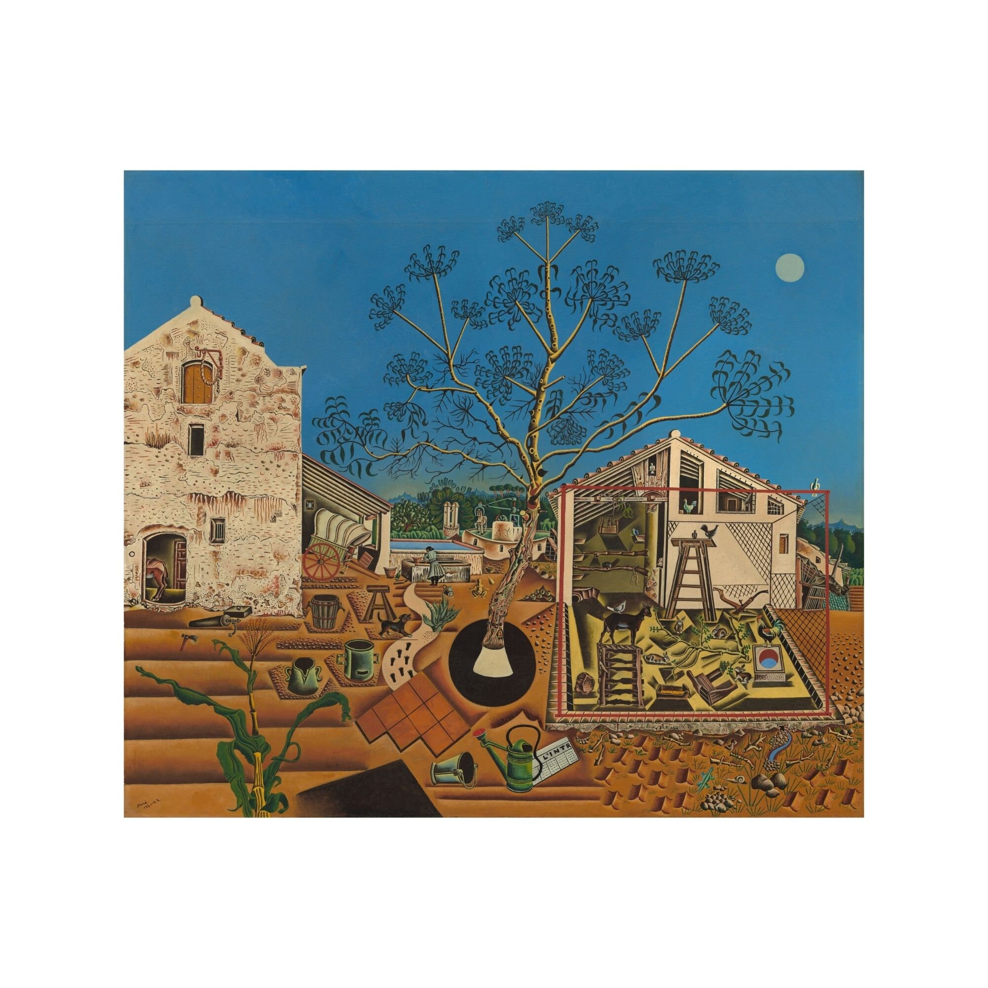 ボニームーア作　秋の農場風景絵画パネル il_fullxfull.5475332944_1c00.jpg