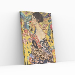 クリムト　扇をもつ夫人 Amazon.co.jp: Gustav Klimtグスタフ・クリムト名画の数々