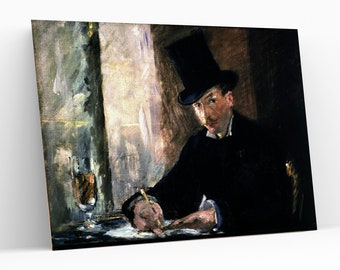 エドゥアール・マネ エミール・ゾラの肖像 1868年 キャンバス ウォール