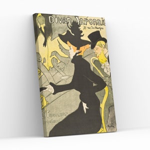 トゥールーズ・ロートレックの「Divan Japanois」の版画、アール