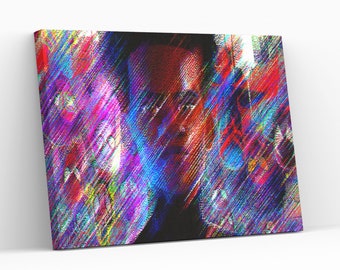 Miles Morales Pastel Spiderverse Characters Home Decor Kids Room Gift Ready to Hang Canvas Print Wall Art Miles Morales Poster,Roll,Panel
