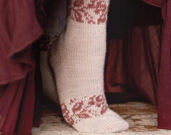 Rosalik Socks Knitting Pattern Knitting Socks PDF German ENGLISH