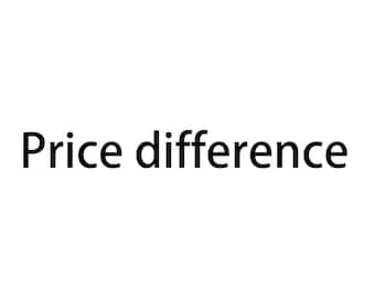 Price difference