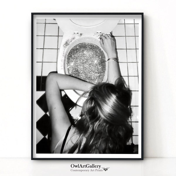 Teen Bathroom Art - Etsy