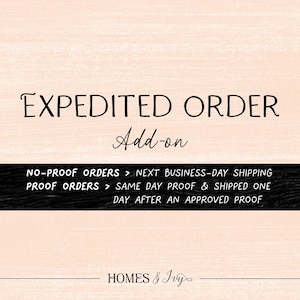 Expedited Order Add-on