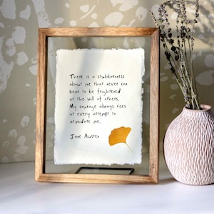 Custom Text Print | Custom Poem Print | Custom Quote Print on handmade cotton paper, inspirational quote song vows, Scripture, Verse, Psalm