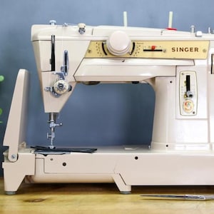 German Singer 431G Slant ‘O’ Matic Heavy Duty Mechanical Sewing Machine