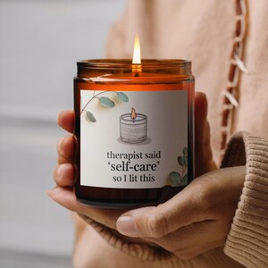 Custom Scented Candle, Personalized Soy Candle, Coconut Apricot Wax Candle, Relaxing Candle, Home Decor Candle, Aromatherapy Candle