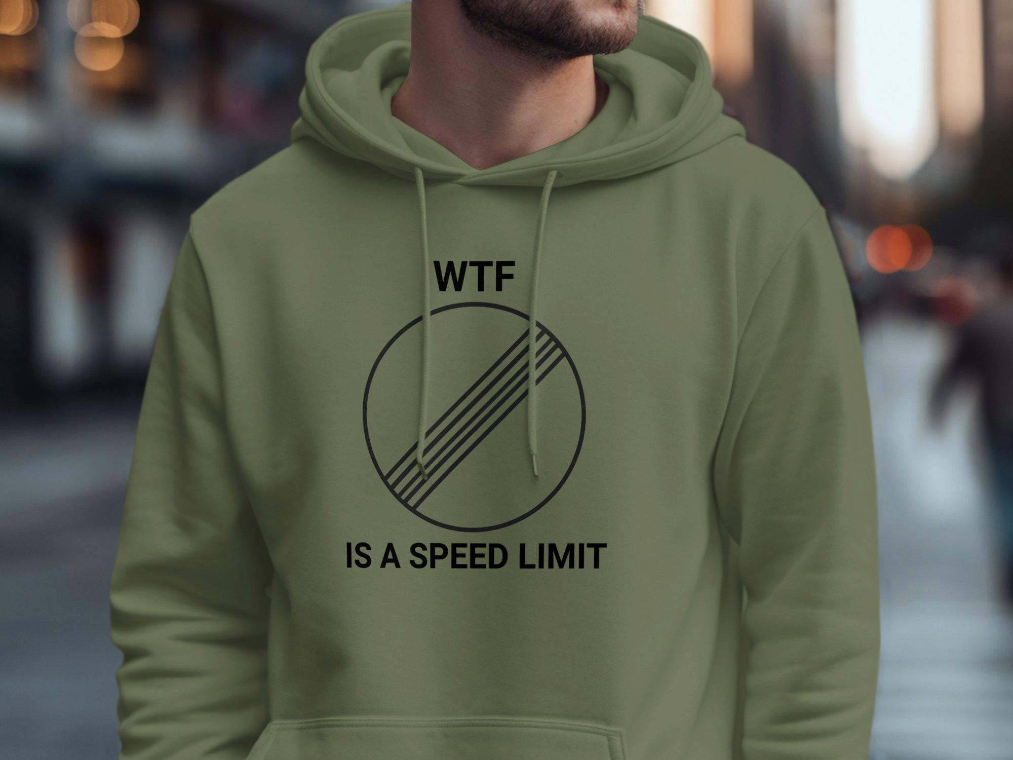 Funny Hoodie WTF is A Speed Limit Graphic Hoodie Unisex