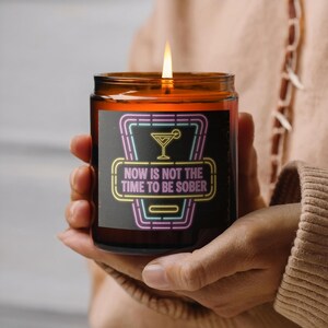 Personalized Scented Candle, Custom Soy Candle, Coconut Apricot Wax Candle, Unique Gift Candle, Aromatherapy Candle, Relaxing Scented Candle