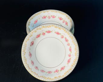 Juego de 4 cuencos vintage Noritake Ridgewood de 5,5 pulgadas