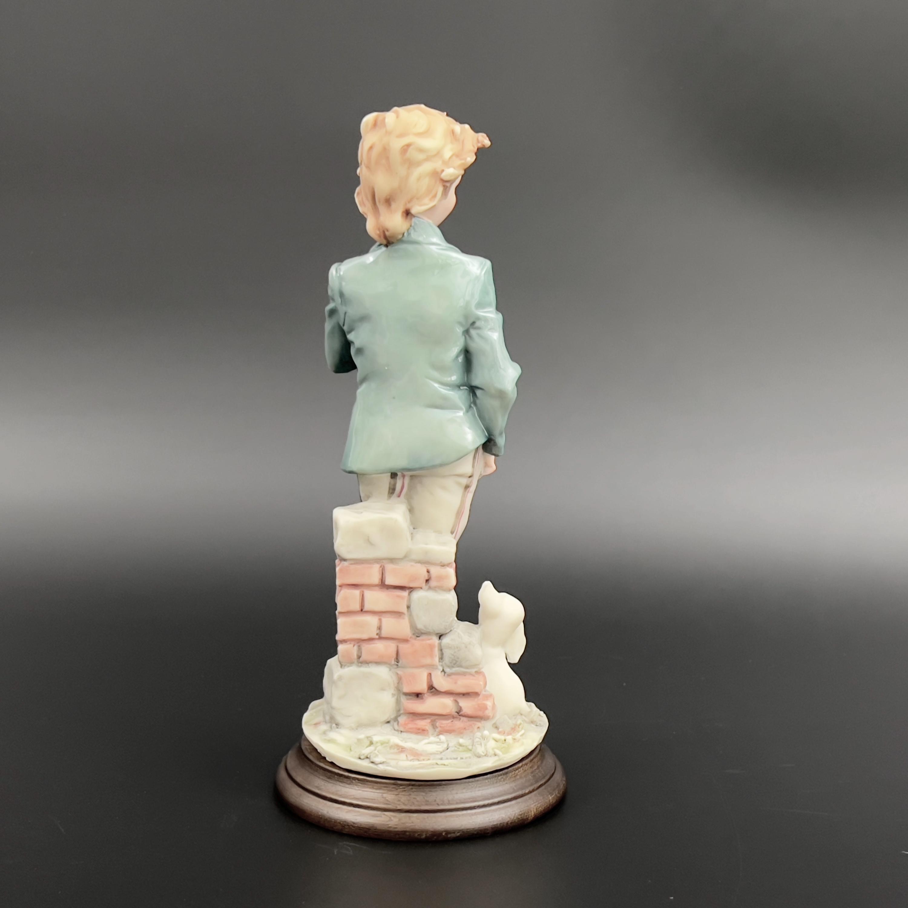 Vintage Figurine Made in Italy by A. Belcari, Young Adult
