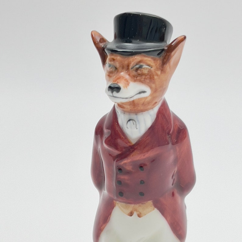Vintage Royal Doulton Huntsman Fox Figurine, Retired Collectible, Hand