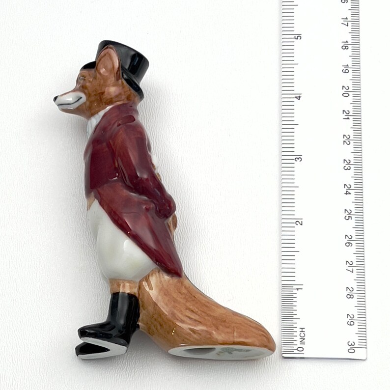 Vintage Royal Doulton Huntsman Fox Figurine, Retired Collectible, Hand